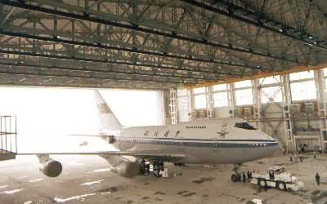 大渡口机库网架工程