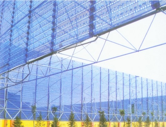 大渡口环保扫风墙网架工程