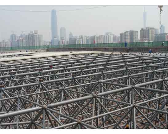 大渡口新建铁路干线广州调度网架工程